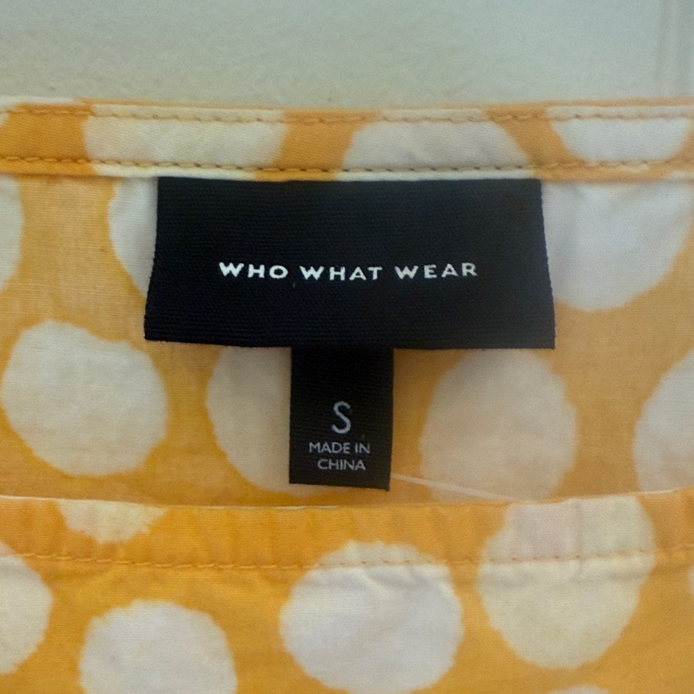 Yellow Polka Dot Summer Dress - Picture 8 of 8